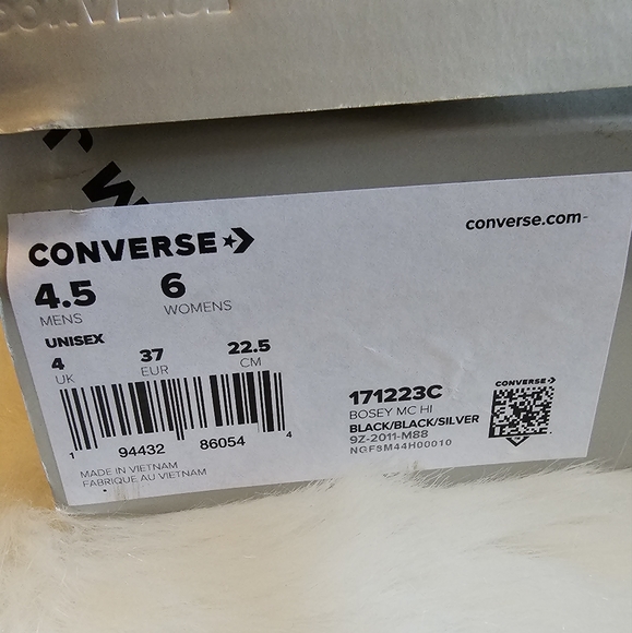 Converse x Slamjam bosey MC HI hightop sneaker - Picture 10 of 12